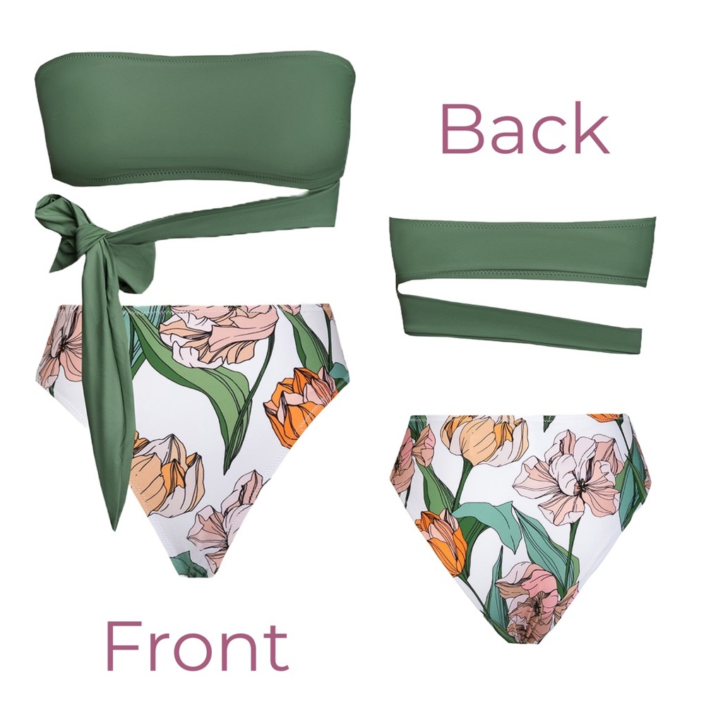 High waisted bikini